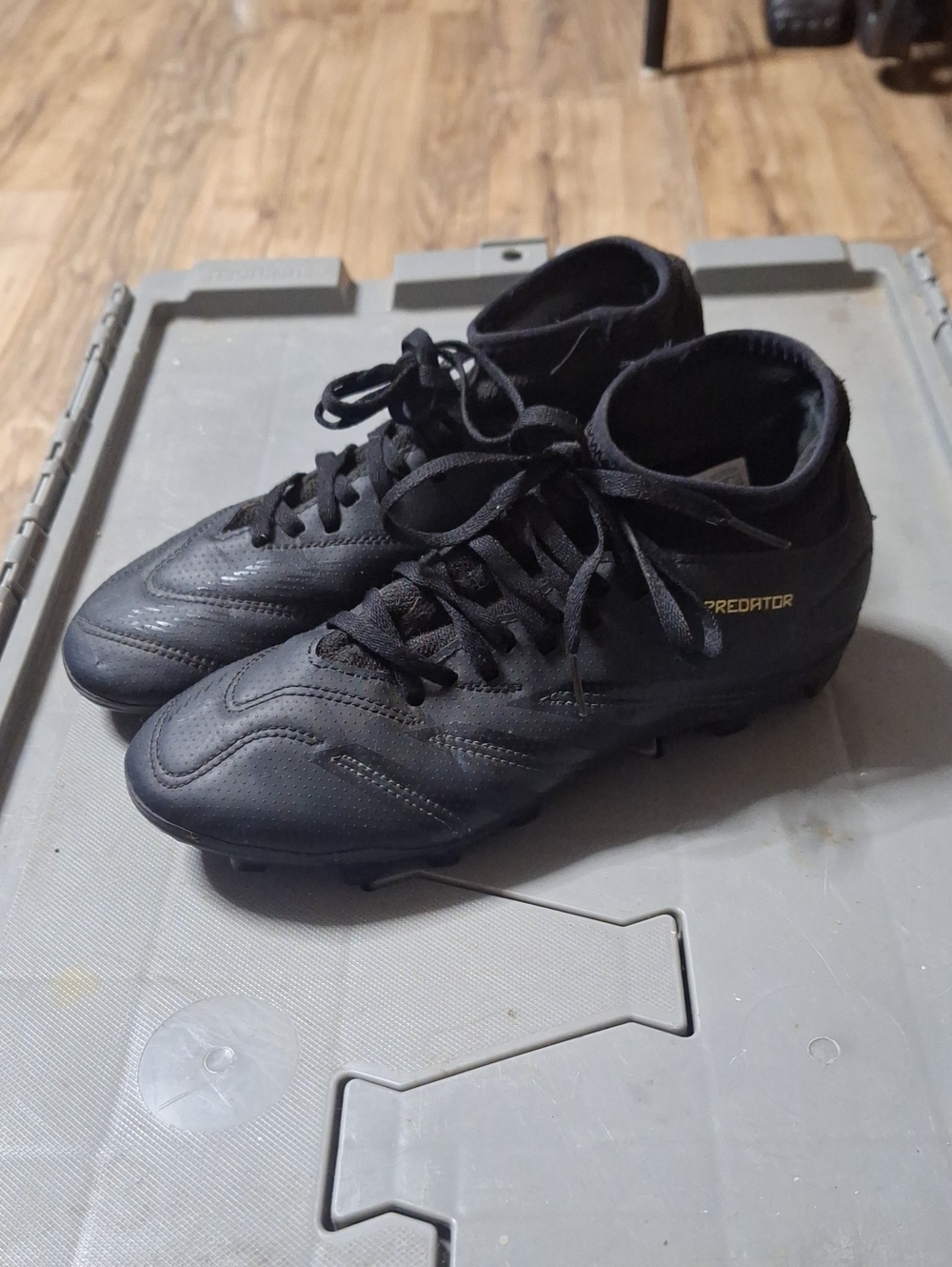 adidas Predator Men's Black Soccer Cleats